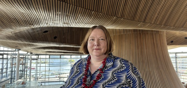 A photo of Lisa Turnbull at the Senedd